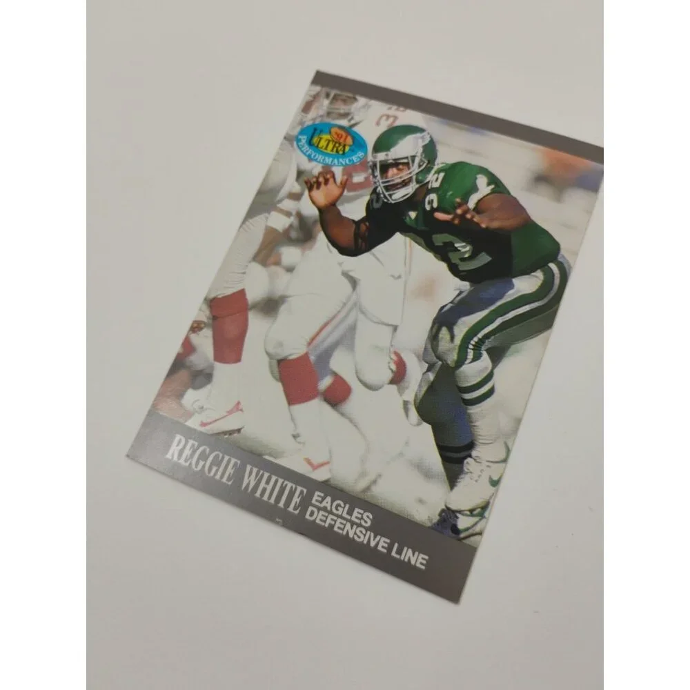 Philadelphia Eagles REGGIE WHITE Performances 1991 Fleer Ultra #10 of 10